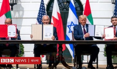 ইসরাইল-আমিরাত গোপন চুক্তি নিয়ে ফিলিস্তিনে বিক্ষোভ