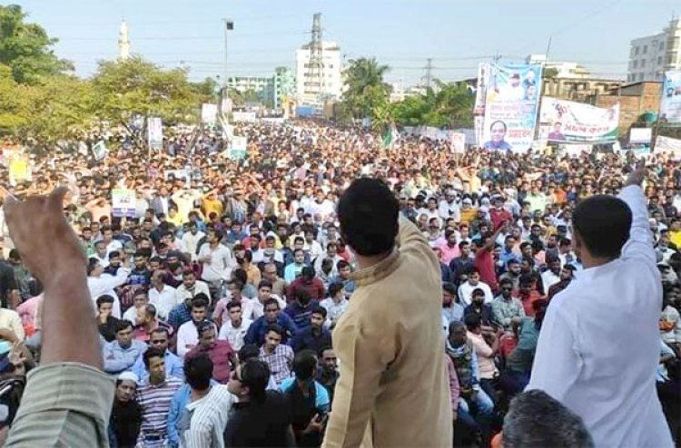 চট্টগ্রামে বিএনপি’র সমাবেশে নেতাকর্মীদের ঢল