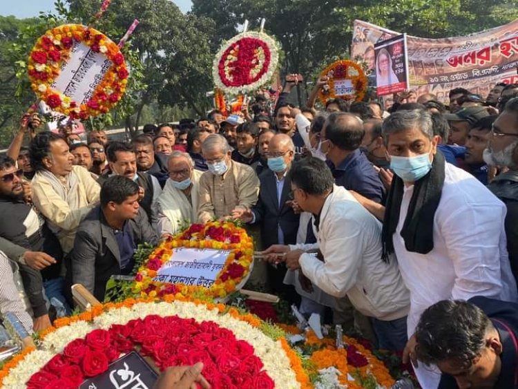 জনগণ জেগে উঠে কর্তৃত্ববাদী সরকার সরিয়ে গণতান্ত্রিক পার্লামেন্ট প্রতিষ্ঠা করবে:  মির্জা ফখরুল