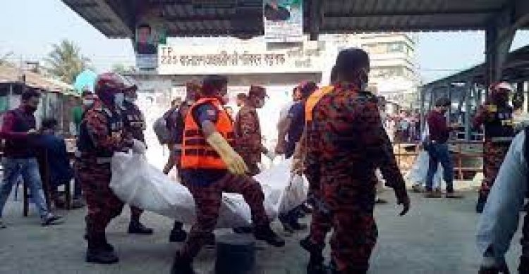 লঞ্চে অগ্নিকাণ্ড: আজও পাওয়া গেলো দুই মরদেহ