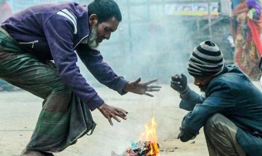 শীতের তীব্রতায় কাঁপছে পাবনা