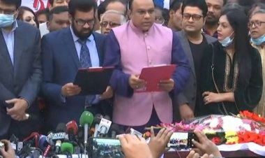 ইলিয়াস কাঞ্চনকে শপথ করালেন মিশা সওদাগর 