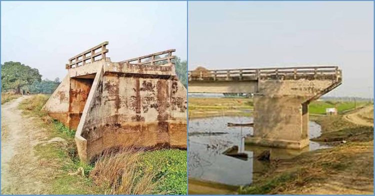 ২২ বছর আগে নির্মিত দুটি সেতু আজও পায়নি সংযোগ সড়ক