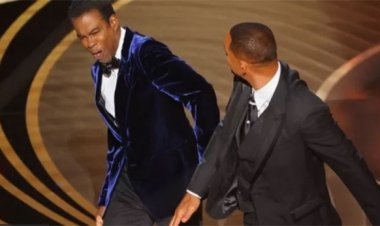  অস্কারের মঞ্চে ক্রিস রককে চড় মারলেন উইল স্মিথ