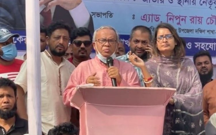 প্রধানমন্ত্রীর ভোট ও ভাত ব্যবস্থার পদ্ধতি একই: রিজভী