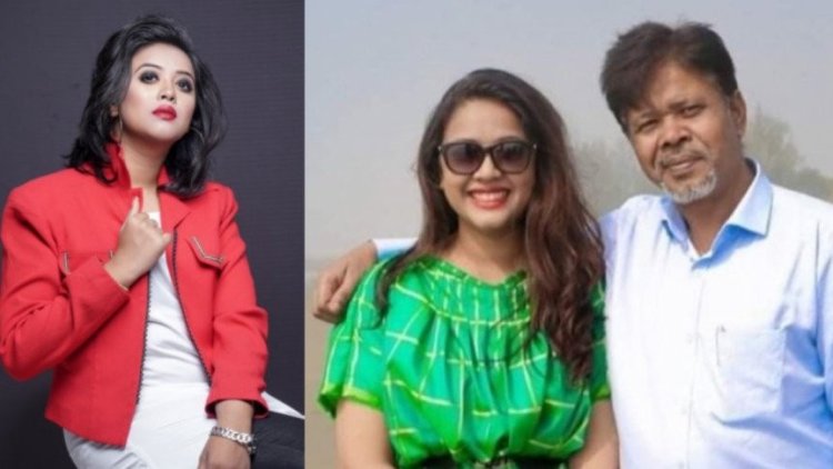 বাবা হারালেন গায়িকা ঐশী