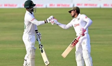  লিটনের সেঞ্চুরি মিস, মাঠে নেমেই বোল্ড তামিম