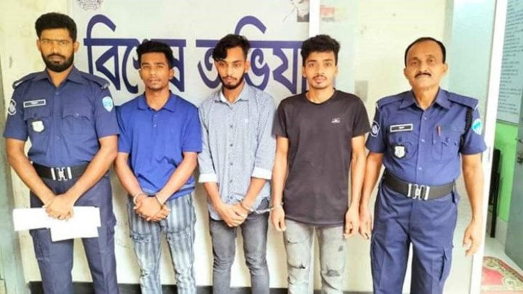 স্কুলছাত্রীকে অপহরণ করে ধর্ষণ, কারাগারে তিন যুবক