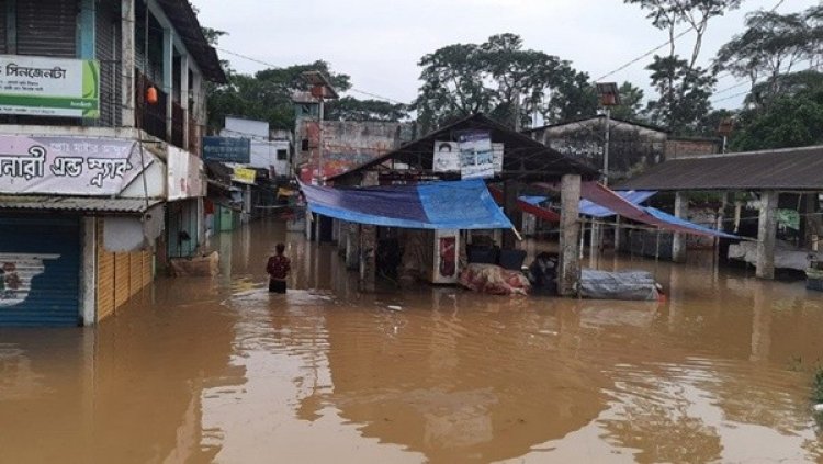 ভয়াবহ হয়ে উঠছে সিলেটের বন্যা পরিস্থিতি