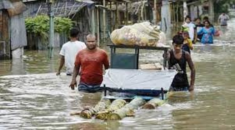  আসামে বন্যায় ৯ জনের মৃত্যু, ক্ষতিগ্রস্ত পৌনে ৭ লাখ মানুষ