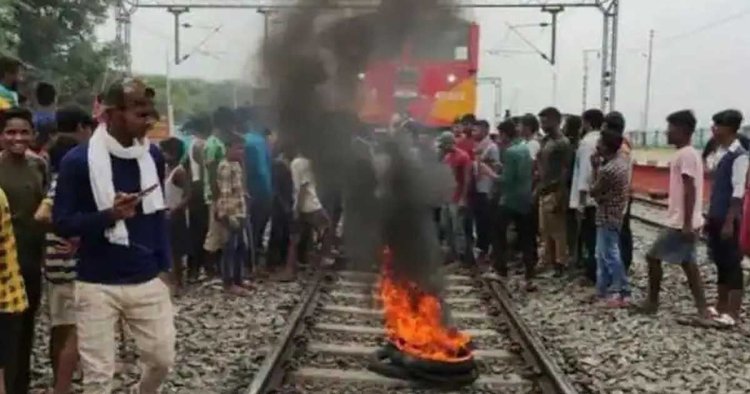 উত্তাল ভারত, সেনাবাহিনীতে নিয়োগ প্রক্রিয়ার প্রতিবাদে