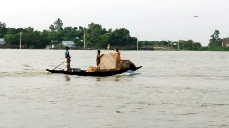 জামালপুরে যমুনার পানি বিপৎসীমার ওপরে, নিম্নাঞ্চল প্লাবিত