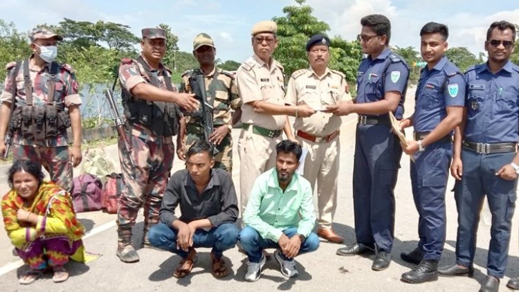 ভারতে সাজাভোগ করে দেশে ফিরলেন ৩ বাংলাদেশি