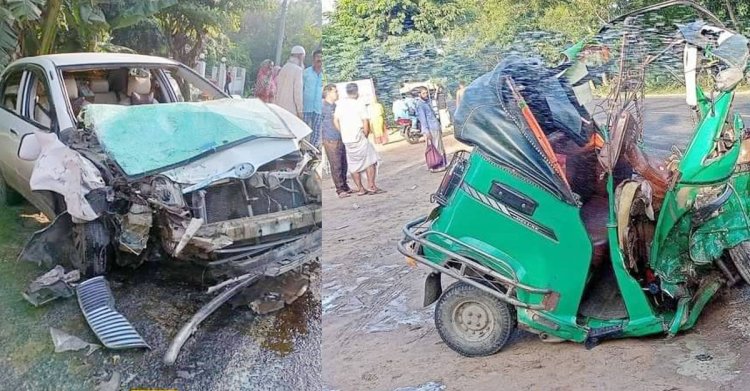 ঈশ্বরদীতে প্রাইভেটকার-অটোরিকশা সংঘর্ষে যুবক নিহত