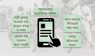 যেসব কারণে কমছে রাইড শেয়ারিংয়ে অ্যাপের ব্যবহার