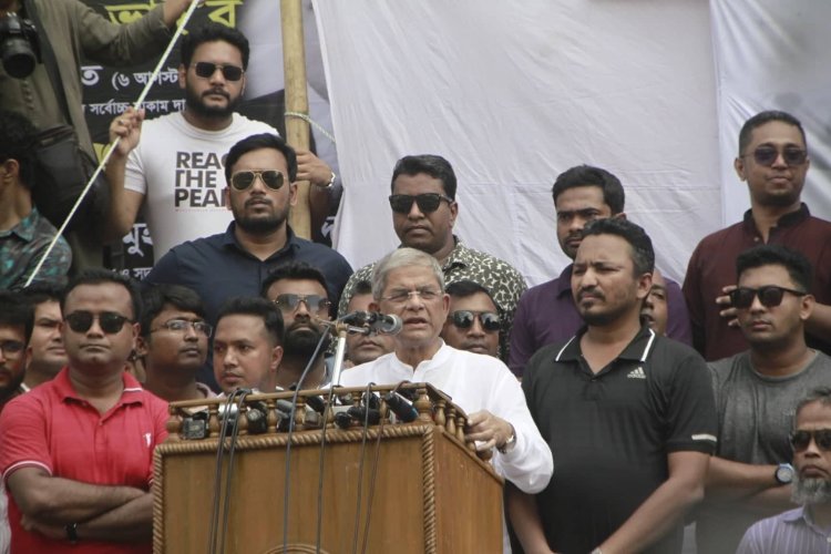 বর্তমান সরকার দানবে পরিণত হয়েছে: মির্জা ফখরুল