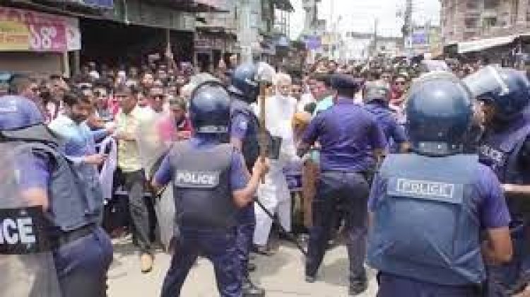 ভোলায় পুলিশ-বিএনপি সংঘর্ষের ঘটনায় ছাত্রদল নেতা গ্রেফতার
