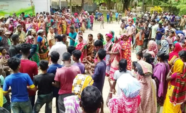 সারাদেশে অনির্দিষ্টকালের ধর্মঘটে চা শ্রমিকরা
