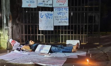 অনশনে নিস্তেজ হয়ে পড়ছেন ঢাবির সেই শিক্ষার্থী