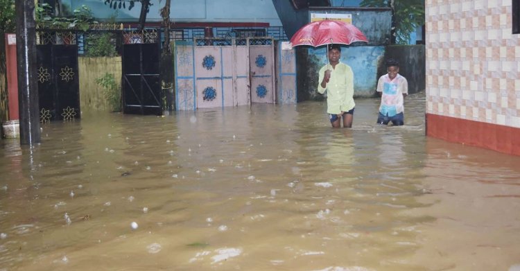 ফের জলাবদ্ধতার কবলে সিলেট