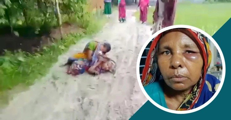 রাস্তায় ফেলে শাশুড়িকে নির্যাতনের ভিডিও ভাইরাল, পুত্রবধূ আটক