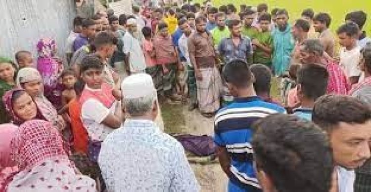 বাড়ির পাশ থেকে গৃহবধূর মরদেহ উদ্ধার, স্বামী পলাতক