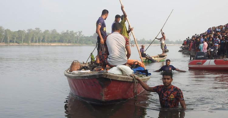 করতোয়ায় পঞ্চম দিনের উদ্ধার অভিযান, এখনো নিখোঁজ ৩