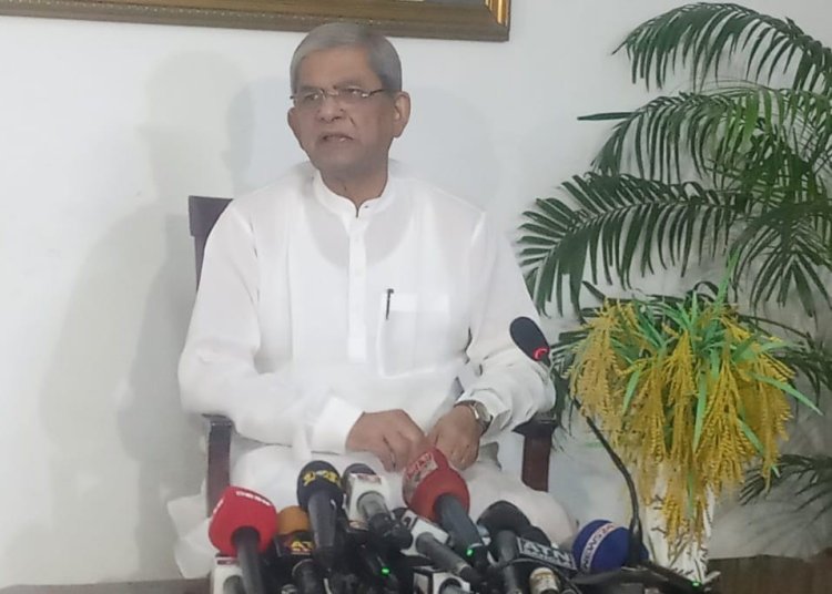 প্রতিহিংসা থেকেই খালেদা জিয়াকে জেলে পাঠাতে চান প্রধানমন্ত্রী : মির্জা ফখরুল