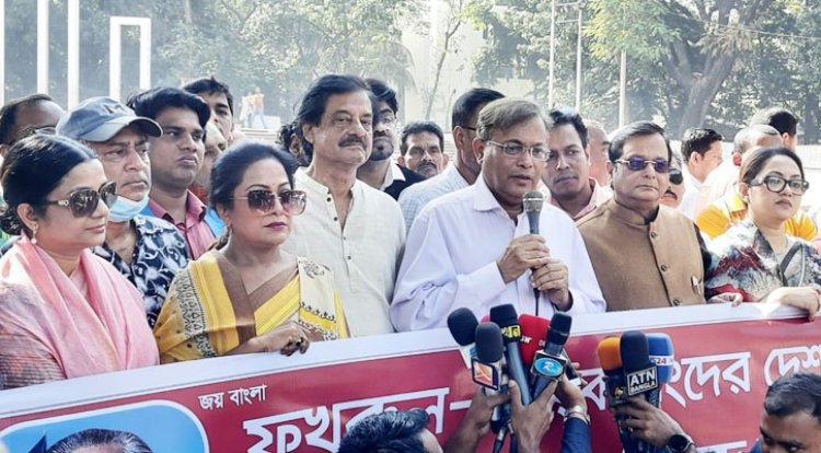 জঙ্গি ছিনতাই আর বিএনপির নৈরাজ্য একই সূত্রে গাঁথা: তথ্যমন্ত্রী