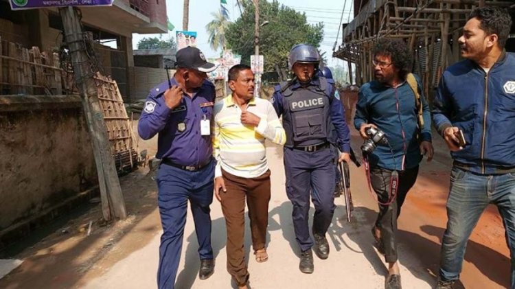 বিএনপির বিক্ষোভ মিছিল থেকে যুবদল নেতা আটক