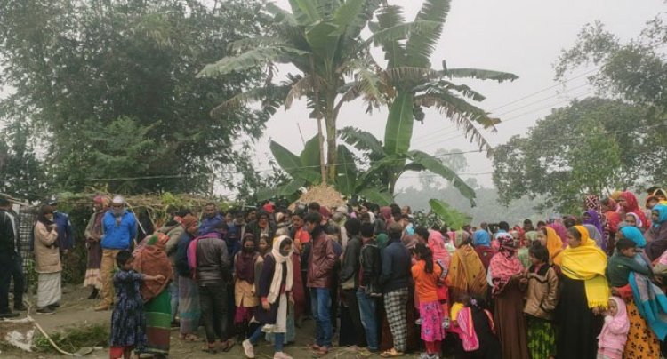 নীলফামারীতে গলা কেটে স্ত্রীকে হত্যার অভিযোগ