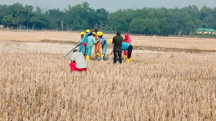 ভূগর্ভে বিস্ফোরণে আতঙ্ক, ঘরের দেয়ালে ফাটল