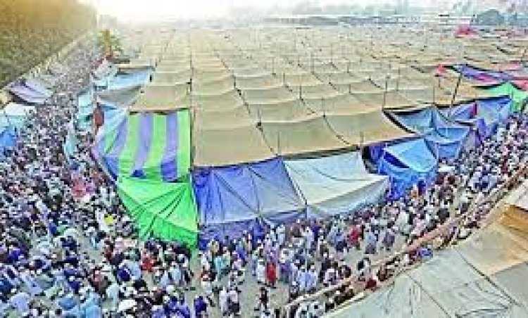 টঙ্গীর তুরাগ তীরে আমবয়ানের মধ্য দিয়ে শুরু হয়েছে বিশ্ব ইজতেমা