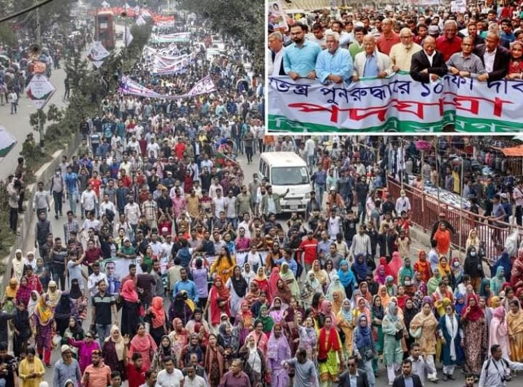 সরকারকে বিদায় করতে জনগণ রাস্তায় নেমেছে: মোশাররফ