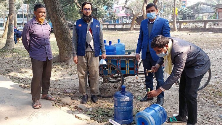 সেই ভবনের জমে থাকা পানি পরীক্ষা করবে বিএসটিআই