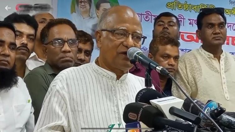 সরকারের ব্যর্থতার কারণে বারবার অগ্নিকাণ্ডের ঘটনা ঘটেছে: মোশাররফ