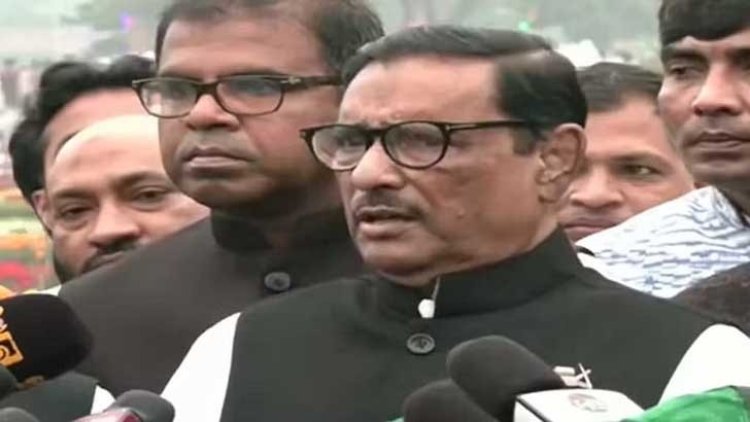 বিএনপি পাকিস্তানিদের ভাষায় কথা বলছে: ওবায়দুল কাদের