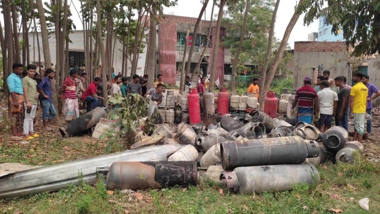 সিলিন্ডার রিফিল কারখানায় আবারও বিস্ফোরণ, দগ্ধ ৫