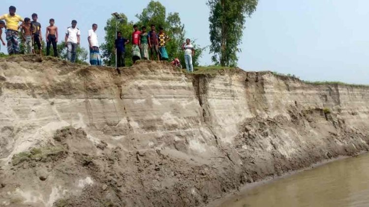 বর্ষার আগেই যমুনায় ভাঙন, আতঙ্কে চার গ্রামের মানুষ