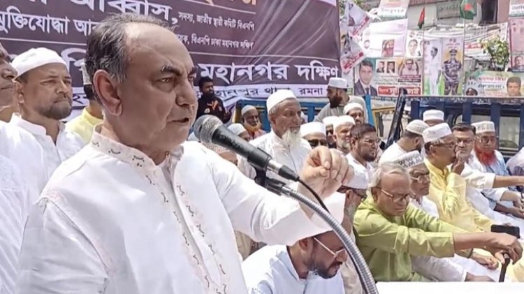 লুটপাট করে দেশকে ফোকলা বানিয়েছে সরকার: আব্বাস
