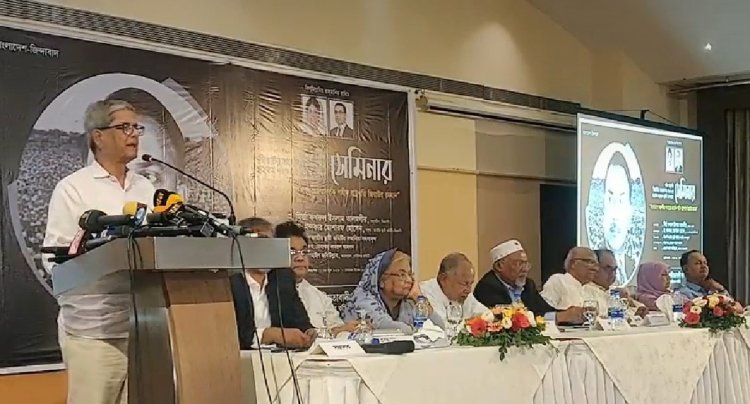 সরকারের দুঃশাসন ও দুর্নীতির কারণেই ভিসা নীতি ও স্যাংশন : মির্জা ফখরুল
