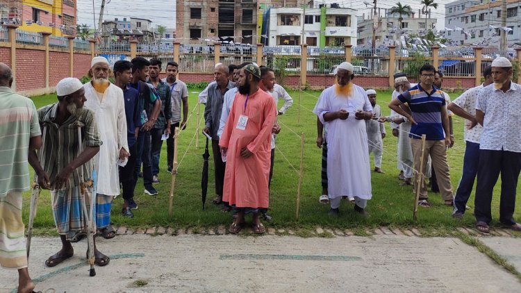 খুলনা-বরিশাল সিটির ভোটগ্রহণ চলছে