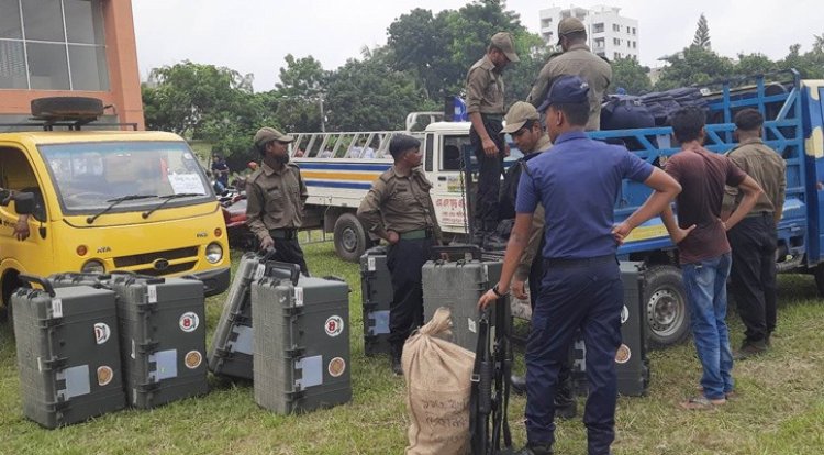 নির্বাচন ঘিরে খুলনা সিটিতে কঠোর নিরাপত্তা বলয়