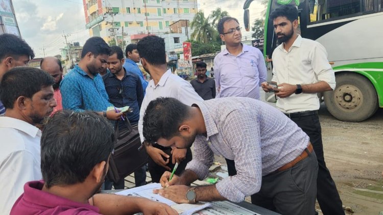 ঈদযাত্রায় অতিরিক্ত ভাড়া আদায়, ১১ বাসকে ৭০ হাজার টাকা জরিমানা