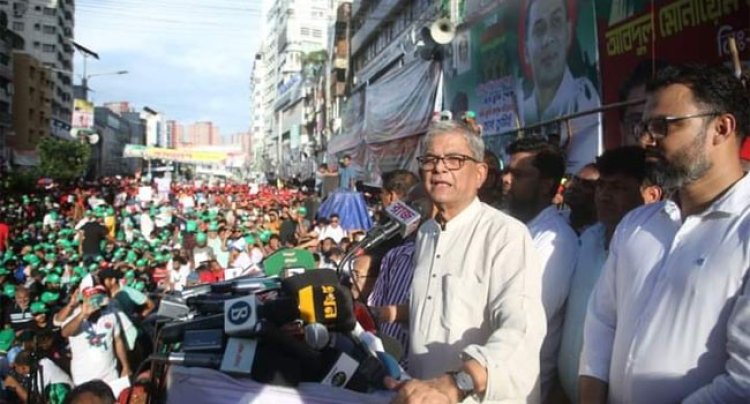 সরকারের পদত্যাগ ও তত্ত্বাবধাক সরকারের দাবিতে বিএনপির দুই দিনের কর্মসূচি ঘোষণা