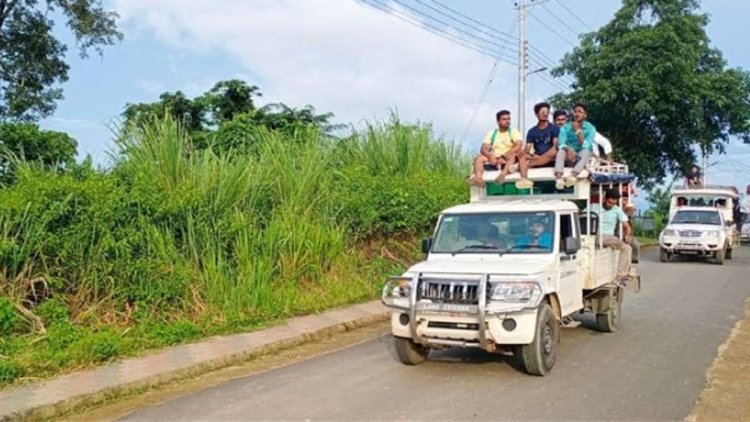  সাজেক-খাগড়াছড়ি যান চলাচল শুরু, ফিরছেন পর্যটকরা