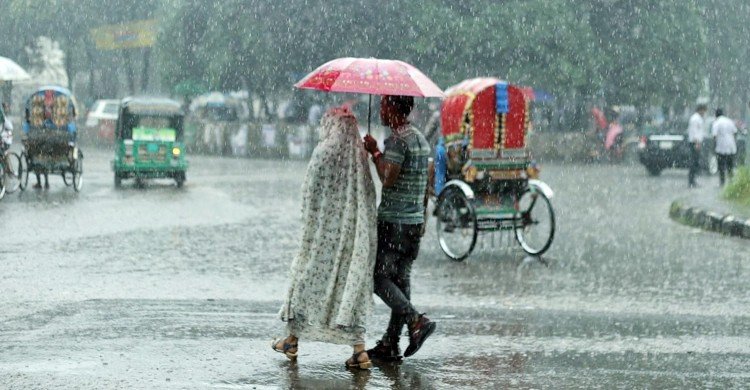 ঢাকায় তুমুল বৃষ্টি