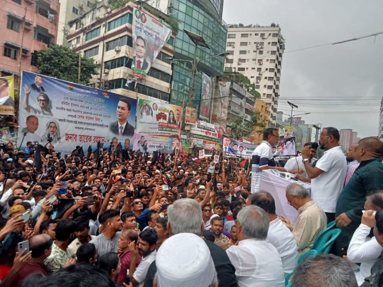 দেশে গণতন্ত্র প্রতিষ্ঠা না হওয়া পর্যন্ত রাজপথে থাকবে যুবদল : টুকু