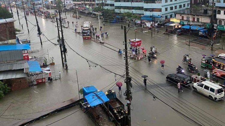 ভারী বৃষ্টিপাতে চট্টগ্রামে ফের জলাবদ্ধতা