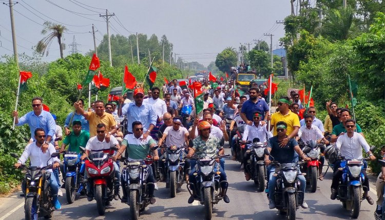 বগুড়া থেকে দ্বিতীয় দিনের রোডমার্চ শুরু